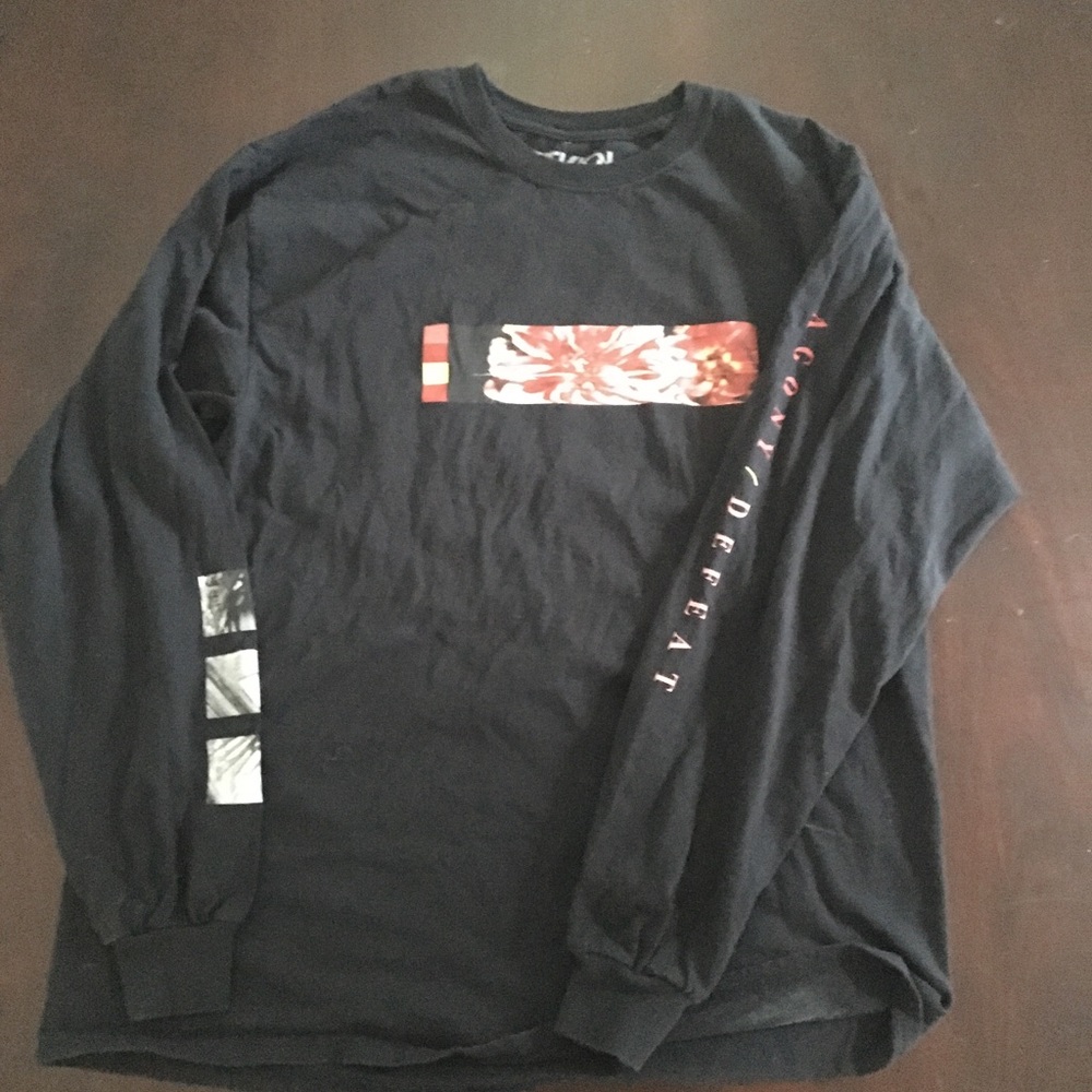 Vitriol Black Long Sleeve Top